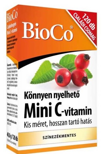 Bioco mini c vitamin 250 mg 120x Arcanum GYÓGYSZERTÁR webpatika