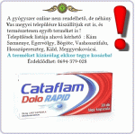 Cataflam Dolo Rapid 25mg lágy kapszula 20x