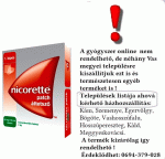 NICORETTE patch áttetsző 25mg/16 óra 7x *