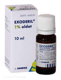 EXODERIL 10 mg/g krém