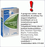 Nicorette Icy White gum 2mg gyógyszeres rágógumi 30x